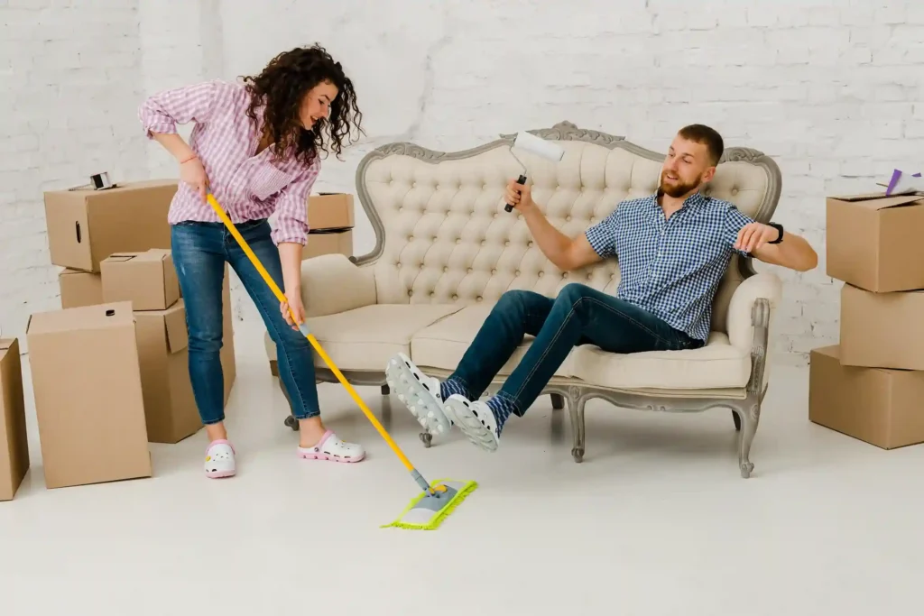 move in/move out cleaning