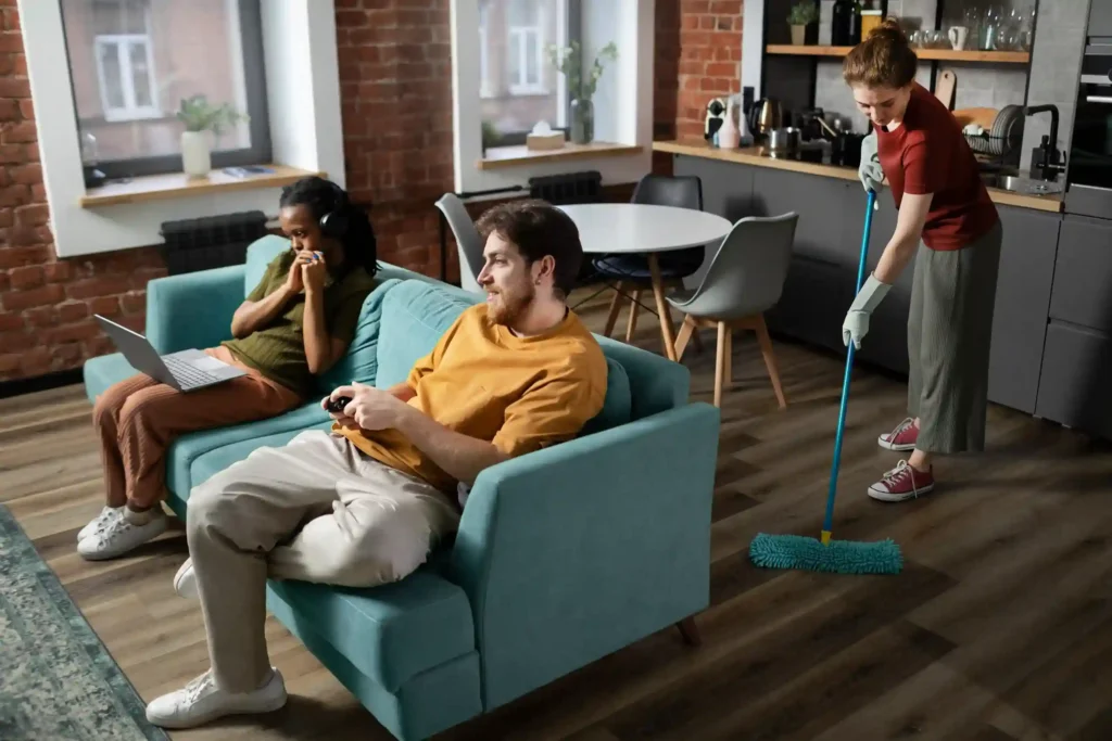 move in/move out cleaning